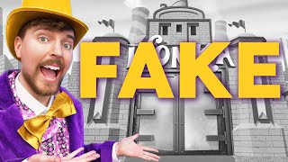 MrBeast FAKED "I Built Willy Wonka's Chocolate Factory" Video! (PROOF)