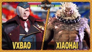 SF6 🔥 Vxbao (ED) vs Xiaohai (AKUMA) 🔥 SF6 High Level Match 🔥