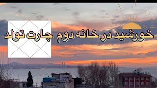 خورشید در خانه دوم /آموزش آسترولوژی