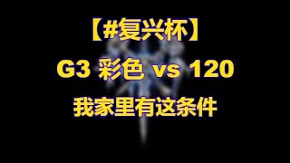 【TED出品】G3 彩色 vs 120 我家里有这条件 复兴杯