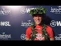 shion crawford notches maiden qs win at the hawaiian islands present the sunset pro