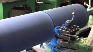 Finish Grinding of a Urethane Belt Pulley