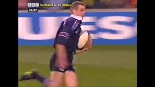 Chris Paterson magnificent try vs Wales 2001