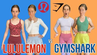 LULULEMON VS GYMSHARK | which has better sportswear? PolinaTumbles