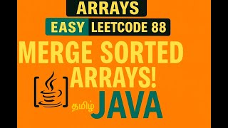 Merge Sorted Array | LeetCode 88 in Java