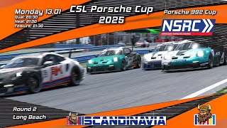 CSL Porsche Cup Round 2 at Long Beach