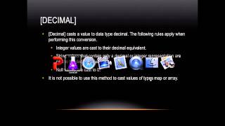 Lasso Programming: [decimal]