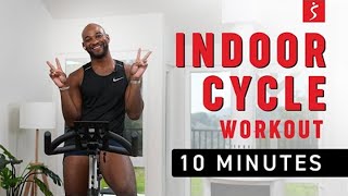 10 MIN BEGINNER INDOOR CYCLE WORKOUT - Build Your Cycle Foundation