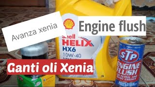 Ganti oli mobil Avanza Xenia || Engine flush mobil || Service mobil Xenia Avanza