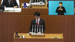 兵庫県議会平成30年9月定例会本会議　（10月26日委員長報告、討論、表決、議員提出議案上程、追加議案上程、知事提案説明、委員会付託）