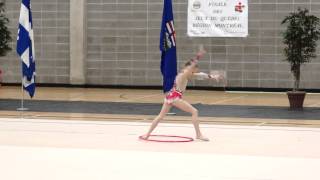 Trillium Rhythmic 2015 - Katherina Bakhmutova - Hoop - Provincial L3B(2006)