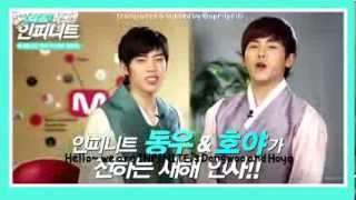 [ENG SUB] 140123 MNET This Is INFINITE - Dongwoo \u0026 Hoya New Year Greeting