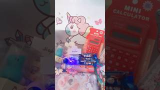 Gift hamper for kids 🦄 | Cute stationary 🌈| @Aurora360-pmg  | #shortvideo #gift #stationery