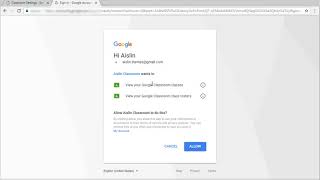 Import Google Classroom Classes in Superwise Theme