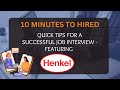 10 Minutes to Hired - Henkel