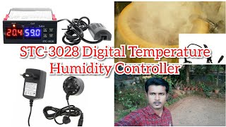 STC-3028 Temperature Humidity Controller ട്ടെംപ്രേച്ചർ + ഹ്യുമിഡിറ്റി കൺട്രോളർ