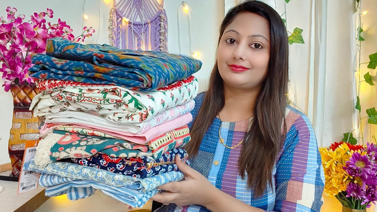 Meesho Kurti Kurta Set Haul Starting Rs 464 Youtube