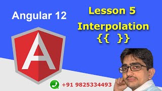 Angular 12 Tutorial In Hindi | Lesson 5 | What is Interpolation In Angular | Urdu | Hindi