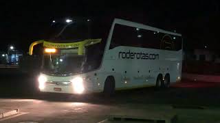 Paradiso G7 1600 LD da Rode rotas na rodoviária de Marília fazendo Goiânia x Foz do Iguaçu