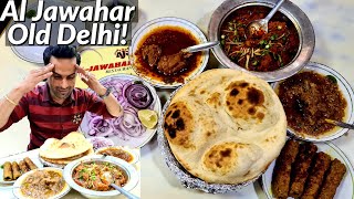 Old Delhi Ka Famous Al Jawahar | MUTTON KORMA, SEEKH, STEW aur CHANGEZI | Delhi Street Food