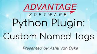 Python Plugin: Custom Named Tags