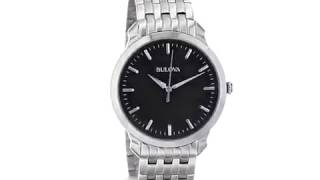 Bulova Men's 96A134 Classic Round Bracelet Watch