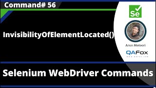 invisibilityOfElementLocated() Command - Selenium WebDriver