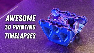 7 Awesome 3D Printing TimeLapses on the Elegoo Neptune 3 3D Printer