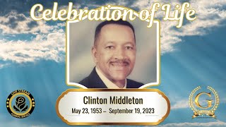 Celebration of Life for Clinton Middleton