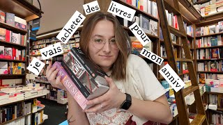 Viens avec moi acheter des livres pour mon anniv !