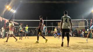 Pilibhit vs Army clib Set 2 open volleyball tournament up