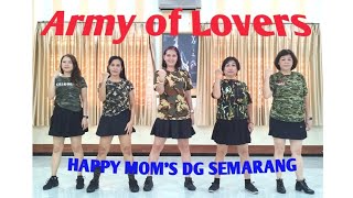 Army of Lovers linedance/demo Happy Mom's DG Semarang