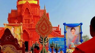 ท่านเห็นคงปลื้มกับพิธีวัดนี้‼️จัดอย่างสมพระเกียรติ #พิธีเจริญพระพุทธมนต์ #เจ้าคุณพระสินีนาถ ครบ40ปี