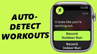 How To Enable 'Auto Detect' Workout Exercise On Apple Watch 8 / Ultra / 7 / 6 / 5