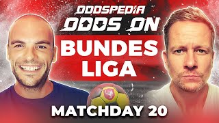 Odds On: Bundesliga - Matchday 20 - Free Football Betting Tips, Picks & Predictions