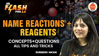 Name Reactions And Reagents 🌟 High weightage & PYQs 🔥 JEE Mains 2024 2nd Attempt | Durgesh Ma'am