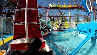 🟢むさしの村 回転ボート / Rotating boat ride at Saitama Musashinomura