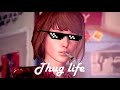 Max Caulfield causing chaos for a full minute