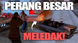 JGRP - PERANG BESAR GANG WAR SAMPAI CODE-0 !! GTA SAN ANDREAS ROLEPLAY