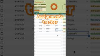 Assignment tracker google sheets! Free Tutorial #assignmentmaker #assignmenttips