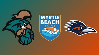 Myrtle Beach Bowl ready for kickoff between Coastal Carolina, UTSA