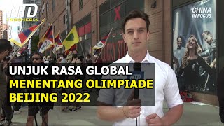 Unjuk Rasa Global Menentang Olimpiade Musim Dingin Beijing 2022