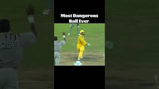 most dangerous ball by Courtney Walsh #shorts #viralvideo #cricket