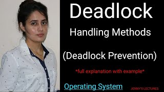 Lec21 Deadlock handling methods | Deadlock Prevention | Operating System