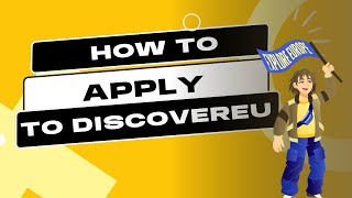 How to apply to DiscoverEU?