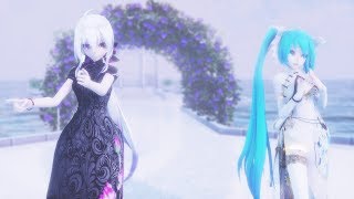 【TDA・MMD】祝2周年記念『てるみい』第参幕【1440p-60fps or WQHD】Haku＆Miku China Dress