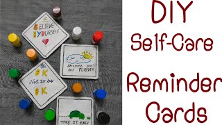 DIY | Self Care Reminder Cards | Wall decor |