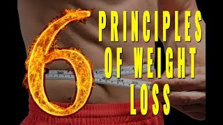 6 Basic Principles of Weight Loss - Full Guide For Men Over 40