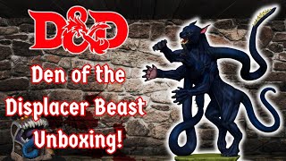 Unboxing the NEW Dungeons and Dragons Den of the Displacer Beast Heroclix Iconix Set!