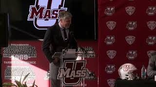 UMass FB | Introductory Press Conference for Head Football Coach Joe Harasymiak